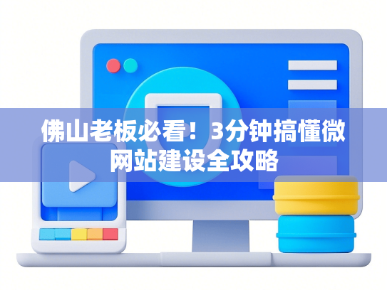佛山老板必看！3分钟搞懂微网站建设全攻略