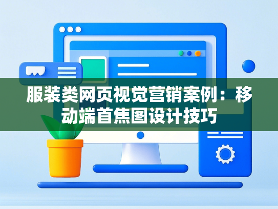 服装类网页视觉营销案例：移动端首焦图设计技巧