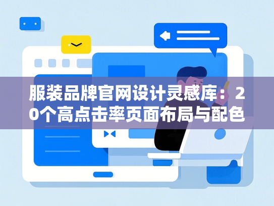 服装品牌官网设计灵感库：20个高点击率页面布局与配色方案