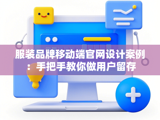 服装品牌移动端官网设计案例：手把手教你做用户留存