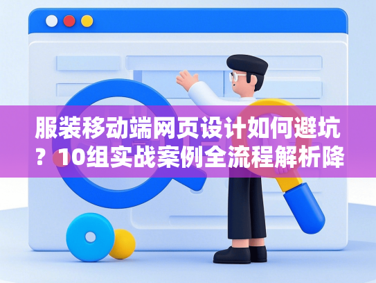 服装移动端网页设计如何避坑？10组实战案例全流程解析降本30%-第1张图片