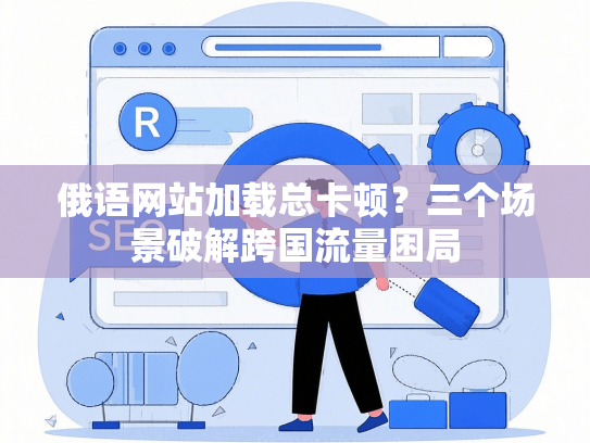 俄语网站加载总卡顿？三个场景破解跨国流量困局-第1张图片