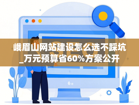 峨眉山网站建设怎么选不踩坑_万元预算省60%方案公开-第1张图片