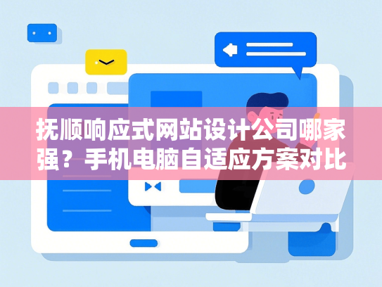 抚顺响应式网站设计公司哪家强？手机电脑自适应方案对比