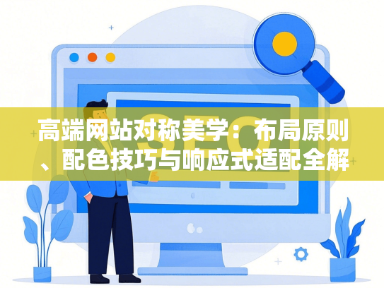 高端网站对称美学：布局原则、配色技巧与响应式适配全解析