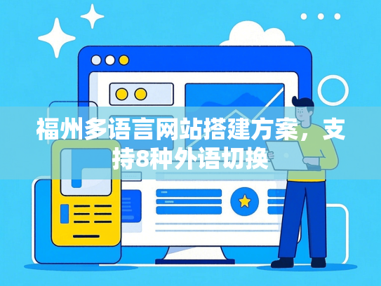 福州多语言网站搭建方案，支持8种外语切换