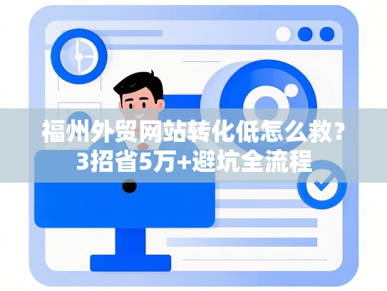 福州外贸网站转化低怎么救？3招省5万+避坑全流程