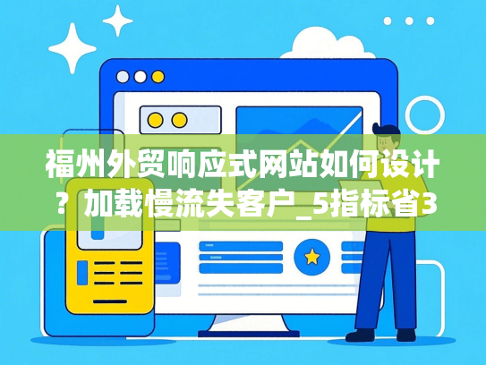 福州外贸响应式网站如何设计？加载慢流失客户_5指标省30万-第1张图片