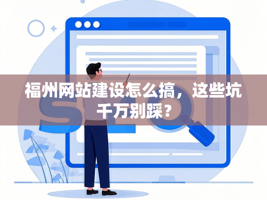 福州网站建设怎么搞，这些坑千万别踩？-第1张图片