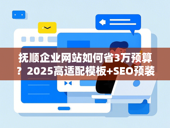 抚顺企业网站如何省3万预算？2025高适配模板+SEO预装方案