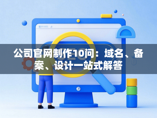 公司官网制作10问：域名、备案、设计一站式解答