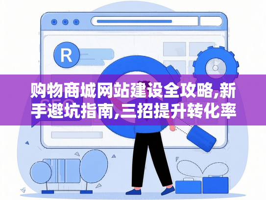 购物商城网站建设全攻略,新手避坑指南,三招提升转化率