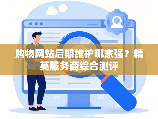 购物网站后期维护哪家强？精英服务商综合测评