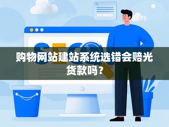 购物网站建站系统选错会赔光货款吗？-第1张图片