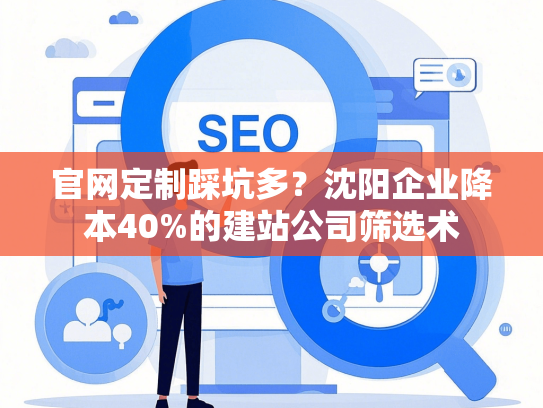 官网定制踩坑多？沈阳企业降本40%的建站公司筛选术