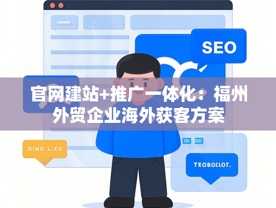 官网建站+推广一体化：福州外贸企业海外获客方案