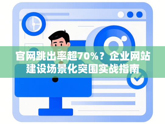 官网跳出率超70%？企业网站建设场景化突围实战指南
