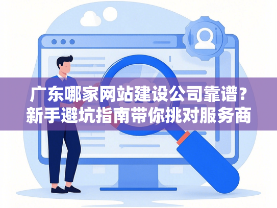 广东哪家网站建设公司靠谱？新手避坑指南带你挑对服务商！