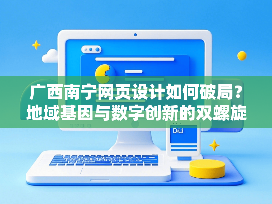 广西南宁网页设计如何破局？地域基因与数字创新的双螺旋进化