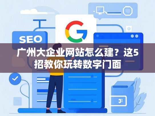 广州大企业网站怎么建？这5招教你玩转数字门面