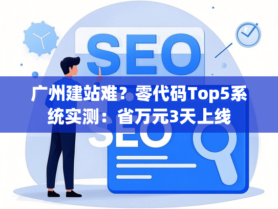 广州建站难？零代码Top5系统实测：省万元3天上线