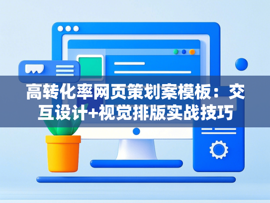 高转化率网页策划案模板：交互设计+视觉排版实战技巧