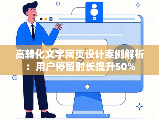 高转化文字网页设计案例解析：用户停留时长提升50%