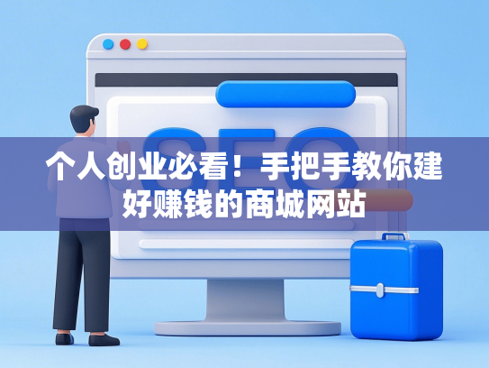 个人创业必看！手把手教你建好赚钱的商城网站-第1张图片