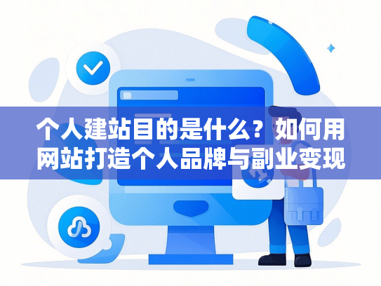 个人建站目的是什么？如何用网站打造个人品牌与副业变现
