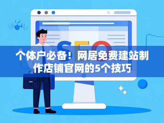 个体户必备！网居免费建站制作店铺官网的5个技巧-第1张图片