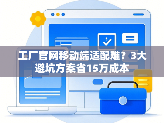 工厂官网移动端适配难？3大避坑方案省15万成本-第1张图片