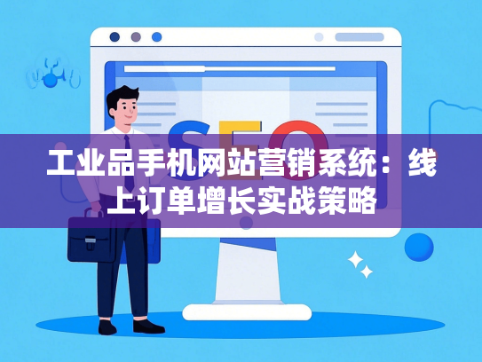 工业品手机网站营销系统：线上订单增长实战策略