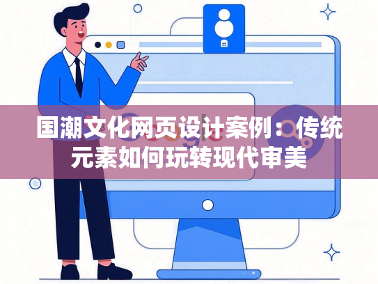 国潮文化网页设计案例：传统元素如何玩转现代审美