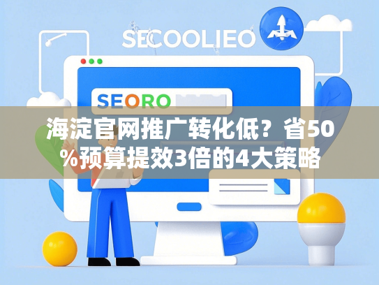 海淀官网推广转化低？省50%预算提效3倍的4大策略