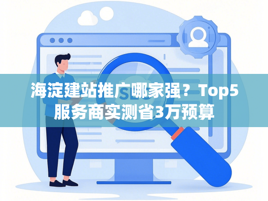 海淀建站推广哪家强？Top5服务商实测省3万预算