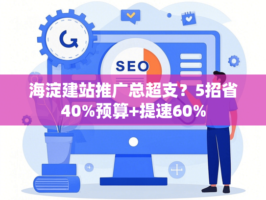 海淀建站推广总超支？5招省40%预算+提速60%