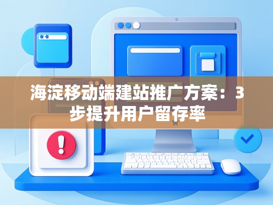 海淀移动端建站推广方案：3步提升用户留存率