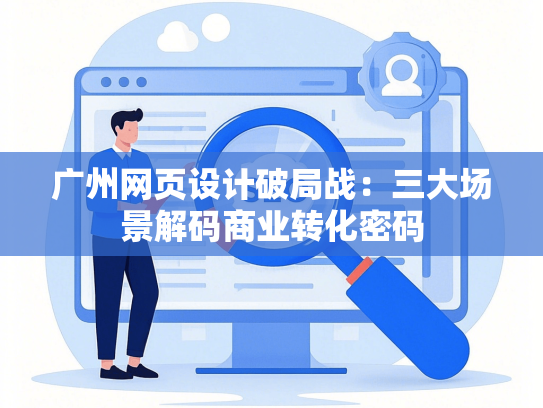 广州网页设计破局战：三大场景解码商业转化密码-第1张图片