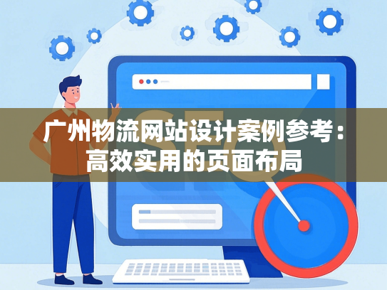 广州物流网站设计案例参考：高效实用的页面布局-第1张图片