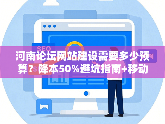 河南论坛网站建设需要多少预算？降本50%避坑指南+移动端适配全流程解析-第1张图片