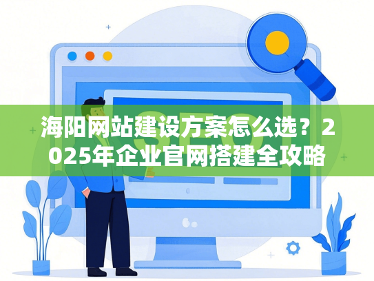 海阳网站建设方案怎么选？2025年企业官网搭建全攻略