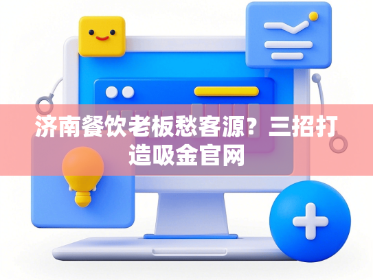 济南餐饮老板愁客源？三招打造吸金官网