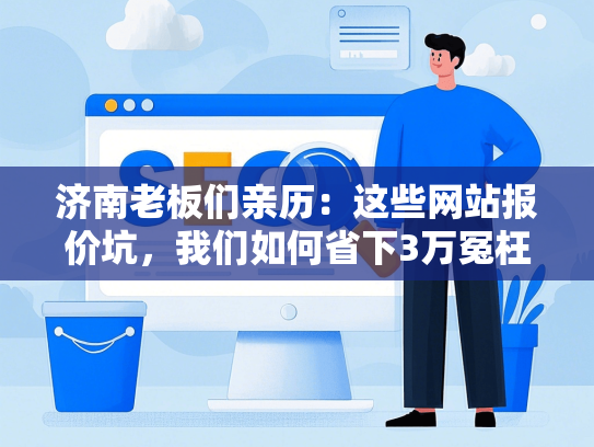 济南老板们亲历：这些网站报价坑，我们如何省下3万冤枉钱