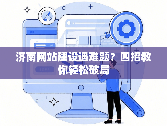 济南网站建设遇难题？四招教你轻松破局