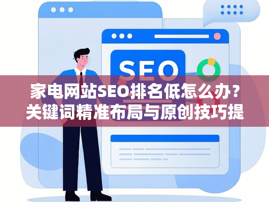 家电网站SEO排名低怎么办？关键词精准布局与原创技巧提升流量200%-第1张图片