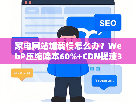 家电网站加载慢怎么办？WebP压缩降本60%+CDN提速3秒实战