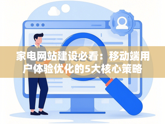 家电网站建设必看：移动端用户体验优化的5大核心策略-第1张图片