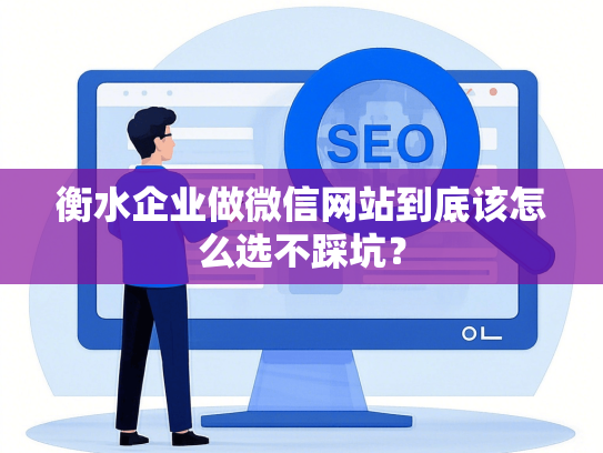 衡水企业做微信网站到底该怎么选不踩坑？