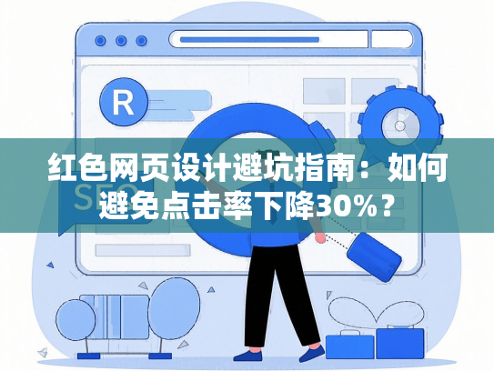 红色网页设计避坑指南：如何避免点击率下降30%？
