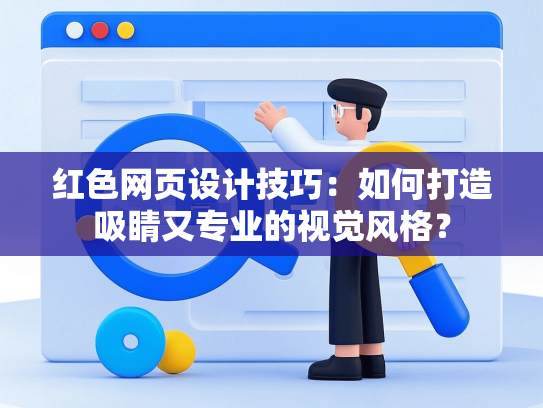 红色网页设计技巧：如何打造吸睛又专业的视觉风格？